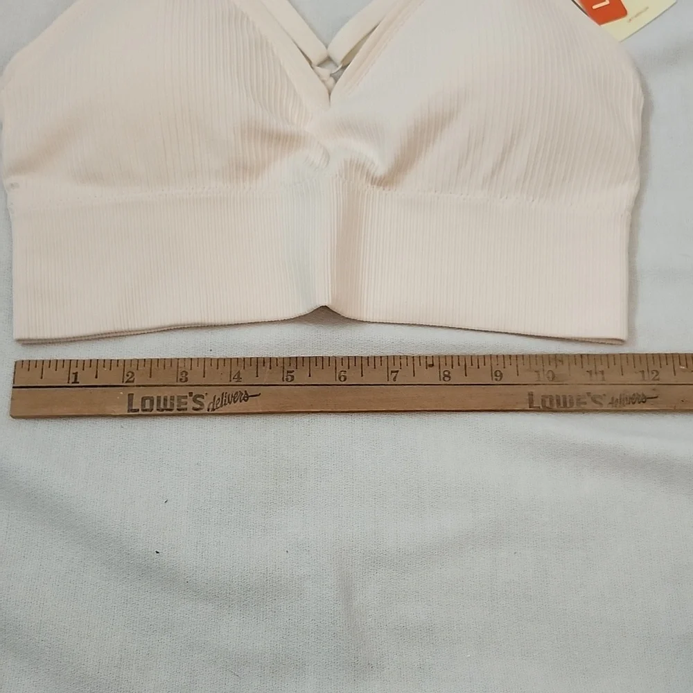 NWT Luvlette Racerback Ribbed Bra - Picture 3 of 14